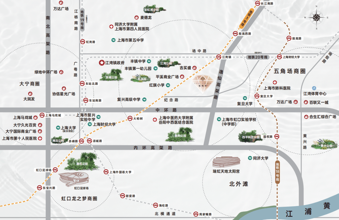 小区环境-中建虹悦里-营销中心热线-楼盘详情尊龙凯时app上海虹口中建虹悦里售楼处电话-(图20)